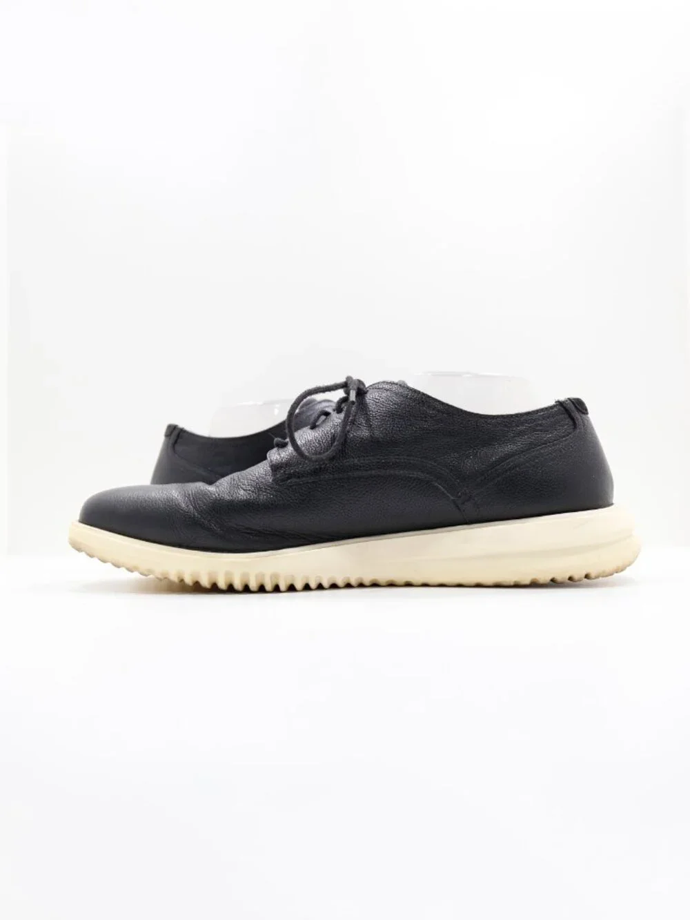 Cole Haan Grand+ Black Leather Oxfords - Men's 12